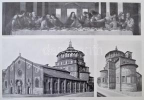 I. Halbband : Durch ganz Italien. I-II. Sammlung von 2000 Autotypien italienischer Ansichten, Volkst...