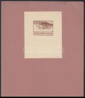 Monori Kovács Jenő (?-?): Vegyes ex libris tétel, klisék és metszetek vegyesen, egy rész dúcon jelze...