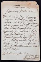 cca 1799-1880 Vegyes okmány tétel: nagyrészt különféle anyakönyvi kivonatok, nyugták, néhány levél k...