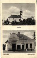 Tapolcafő, Templom, Varga Lajos üzlete (EB)