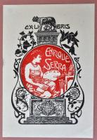 Vegyes ex libris tétel különböző képzőművészektől, klisék és metszetek, egy rész dúcon jelzett, kart...