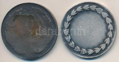 Iván István (1905-1968) DN "Férfi teniszjátékos" Br sportérem (40mm) + DN "Női tenisz...