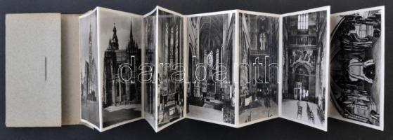 Kassa, Kosice; Szent Erzsébet dóm, II. Rákóczi Ferenc sírboltja, leporello füzet, kiadja Jaschkó Géz...