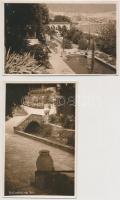 Balcic, Castelul Regal - 9 old photo postcards from 1935