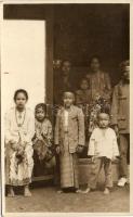 Asian folklore, children, photo