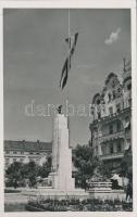 Nagyvárad, Hunnia nagyszálloda, országzászló / hotel, national flag