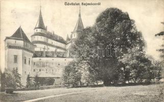Bajmóc, Bojnicky hrad; vár, kiadja Gubits B. Privigye / castle