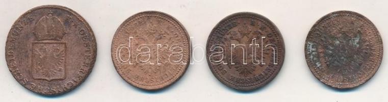 Ausztria 1816B 1kr Cu + 1851A 1kr Cu (3x) T:2-3-
Austria 1816B 1 Kreuzer Cu + 1851A 1 Kreuzer Cu (3...