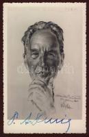 Dr. Arnold Durig  osztrák professzor saját kézzel írt lapja