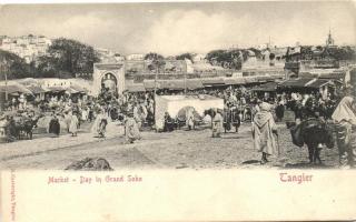 Tangier, Tanger; Market Day in Granb Soko