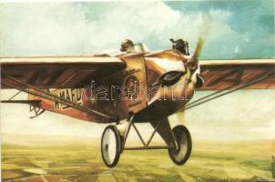 12 db MODER megíratlan, repülőgép motívumos képeslap, MALÉV / 12 modern, unused motive cards; aeropl...