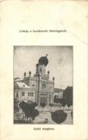 1911 Kecskemét, Zsidó templom a földrengés után, zsinagóga (EB)