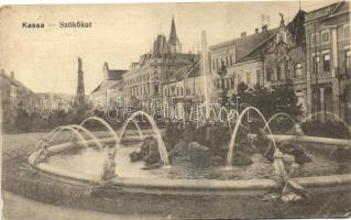 Kassa, Kosice; Szökőkút / fountain (EK)