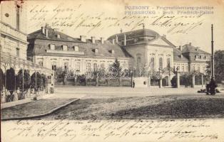 Pozsony Frigyes fhg. palotája