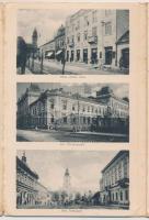 2 db RÉGI erdélyi városképes leporello; Nagyvárad visszatérés emlékére, és Szatmárnémeti / 2 oldTransylvanian postcard leporello, Oradea and Satu Mare