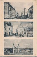 2 db RÉGI erdélyi városképes leporello; Nagyvárad visszatérés emlékére, és Szatmárnémeti / 2 oldTran...