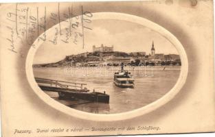 Pozsony, Pressburg, Bratislava; - 5 db régi képeslap / 5 old postcards