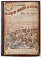 Stein Aurél: Homok temetett városok. Régészeti és földrajzi utazás Indiából Kelet-Turkesztánba 1900-1901-ben. Angolból átdolgozta: Halász Gyula. Budapest, É.N., Lampel R. Kk. (Wodianer F. és Fiai) R.T. Könyvkiadóvállalata. A könyv elülső védőlapján iskolai ajándékozási sorok, bélyegzővel 1930-ból és ex-libris. Magyar Földrajzi Társaság Könyvtára.  Kopottas kiadói félvászon kötéssel, XXIV+326 p. Több fotóval illusztrálva. Egy lap sarka szakadt.