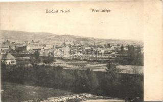Pécs; - 6 db régi képeslap / 6 old postcards