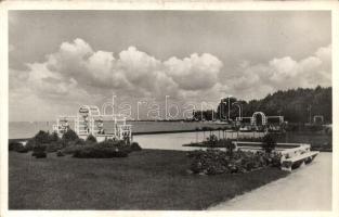 Siófok - 4 db régi és 4 db modern képeslap