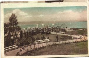 Siófok - 5 db régi képeslap