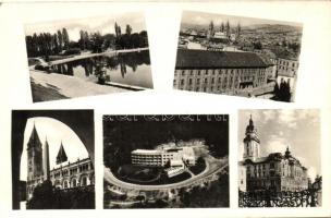 Pécs - 5 db képeslap közte 2 db modern