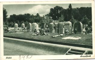 Siófok - 6 db régi képeslap