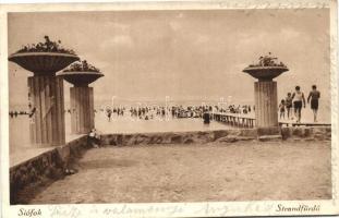 Siófok - 6 db régi képeslap