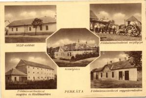 Perkáta - 5 db régi képeslap