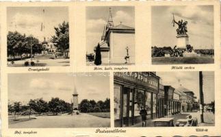 Budapest XVIII. Pestszentlőrinc - 3 db régi képeslap