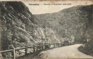 Petrozsény, Petrosani; 3 db régi képeslap vegye sminőségben / 3 old postcards in mixed quality