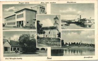 Ercsi - 2 db régi képeslap