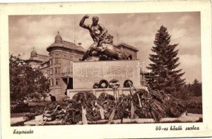 Kaposvár - 3 db régi képeslap