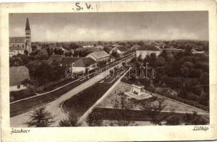3 db RÉGI magyar városképes lap; Jászkisér és Jászladány / 3 old Hungarian town-view postcards