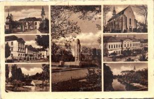 Jászberény - 4 db régi és 2 db modern képeslap