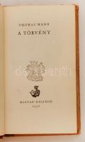 Két kötet az Új Elzevír Könyvtárból;
Thomas Mann: Az elcserélt fejek. Új Elzevír Könyvtár 1. Fordít...