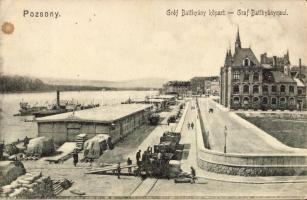 Pozsony Batthyány kőpart (EK)