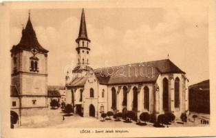Lőcse, Levoca; - 3 db régi képeslap / 3 old postcards