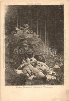 3 old German humorous postcards