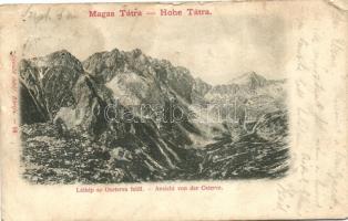 Tátra Szepes Béla szállodával; - 5 db régi képeslap / 5 old postcards