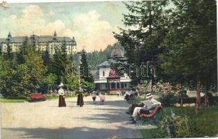 Tátra Szepes Béla szállodával; - 5 db régi képeslap / 5 old postcards