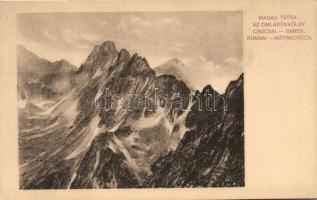 Tátra, Fodor Károly felvétele  - 6 db régi képeslap / 6 old postcards