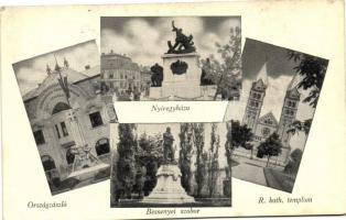 Nyíregyháza - 5 db régi képeslap