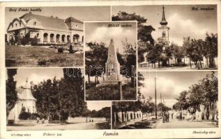 Pomáz - 3 db régi képeslap