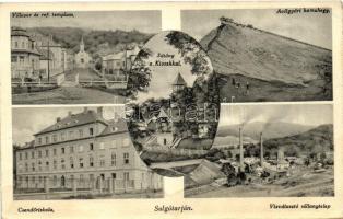 Salgótarján - 6 db képeslap egy modernnel