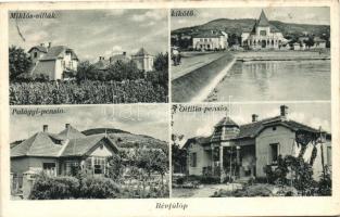 Révfülöp - 8 db régi képeslap