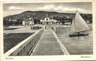 Révfülöp - 8 db régi képeslap