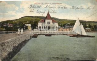 Révfülöp - 8 db régi képeslap