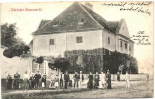 Resznek, Tauber kastély - 2 db képeslap