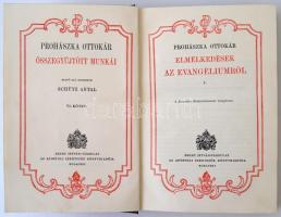 Prohászka Ottokár: Elmélkedések az evangéliumról. I-II. Prohászka Ottokár Összegyűjtött Munkái VI. Ö...